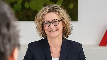 Gesprächssituation mit Margit Kreuzhuber