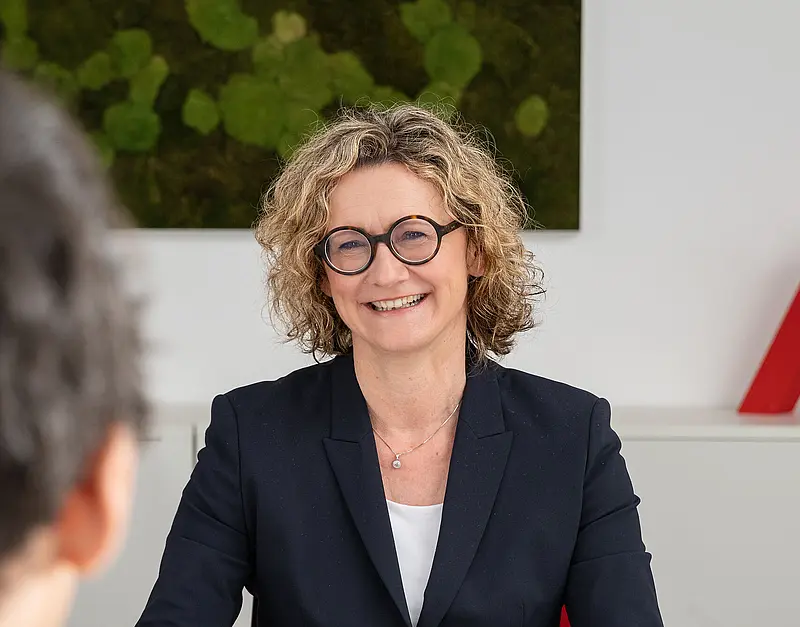 Gesprächssituation mit Margit Kreuzhuber