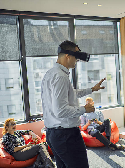 Virtual reality testing